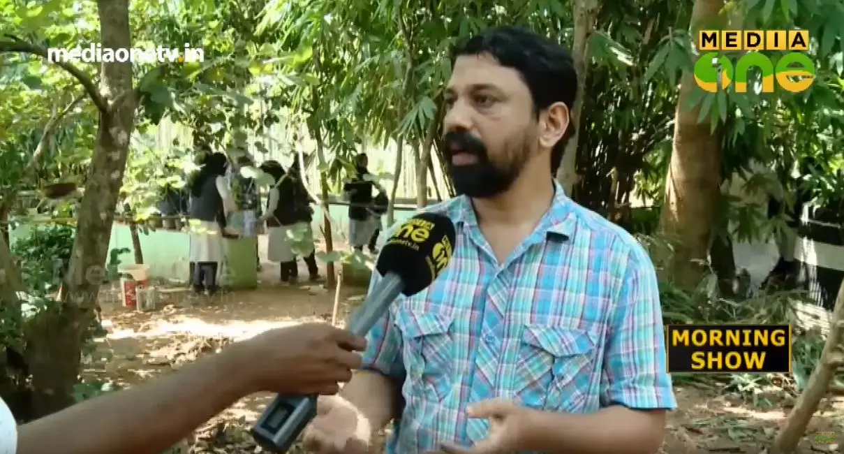 സ്കൂള്‍മുറ്റത്ത് ജൈവ വൈവിധ്യ ഉദ്യാനം തീര്‍ത്ത് ഒരധ്യാപകനും വിദ്യാര്‍ത്ഥികളും  