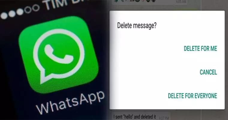 വാട്സാപ്പിലെ ഡിലീറ്റ് ഫീച്ചർ ഇനി പുതിയ രൂപത്തിൽ വാട്സാപ്പിലെ ഡിലീറ്റ് ഫീച്ചർ ഇനി പുതിയ രൂപത്തിൽ