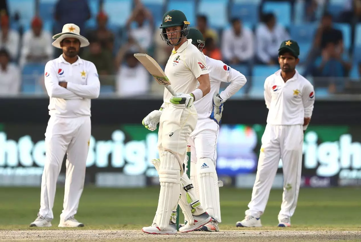പാകിസ്താനെതിരായ ടെസ്റ്റ് സമനിലയാക്കുന്നതില് ജയിച്ച് ആസ്ത്രേലിയ പാകിസ്താനെതിരായ ടെസ്റ്റ് സമനിലയാക്കുന്നതില് ജയിച്ച് ആസ്ത്രേലിയ