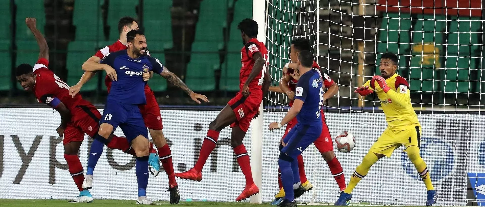 ഐ.എസ്.എല്‍: ചാമ്പ്യന്മാരായ ചെന്നെയിന്‍ എഫ്.സിക്ക് മൂന്നാം തോല്‍വി