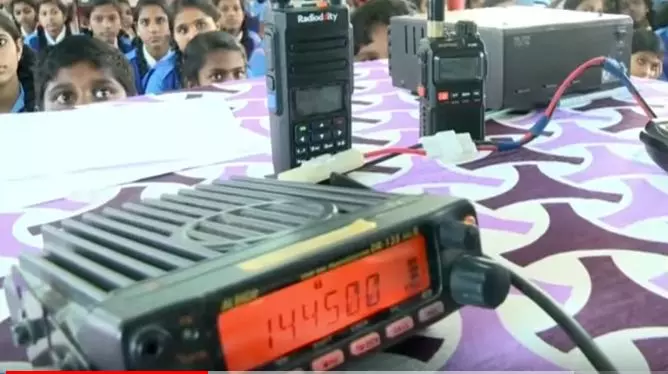 ഹാം റേഡിയോയെ അടുത്തറിഞ്ഞ് കുട്ടികള്‍ 