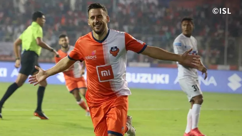 ആവേശജയത്തോടെ എഫ്.സി ഗോവ ഐ.എസ്.എല്ലില് മുന്നില് ആവേശജയത്തോടെ എഫ്.സി ഗോവ ഐ.എസ്.എല്ലില് മുന്നില്