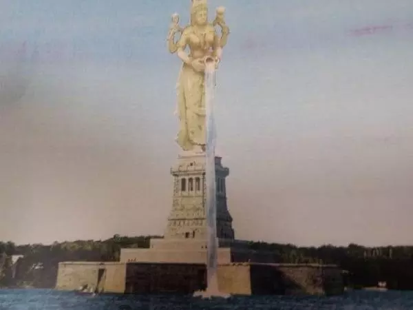 2000 കോടി ചിലവിട്ട് കര്ണ്ണാടക ‘കാവേരി മാതാവിന്റെ’ പ്രതിമ നിര്മ്മിക്കുന്നു 2000 കോടി ചിലവിട്ട് കര്ണ്ണാടക ‘കാവേരി മാതാവിന്റെ’ പ്രതിമ നിര്മ്മിക്കുന്നു