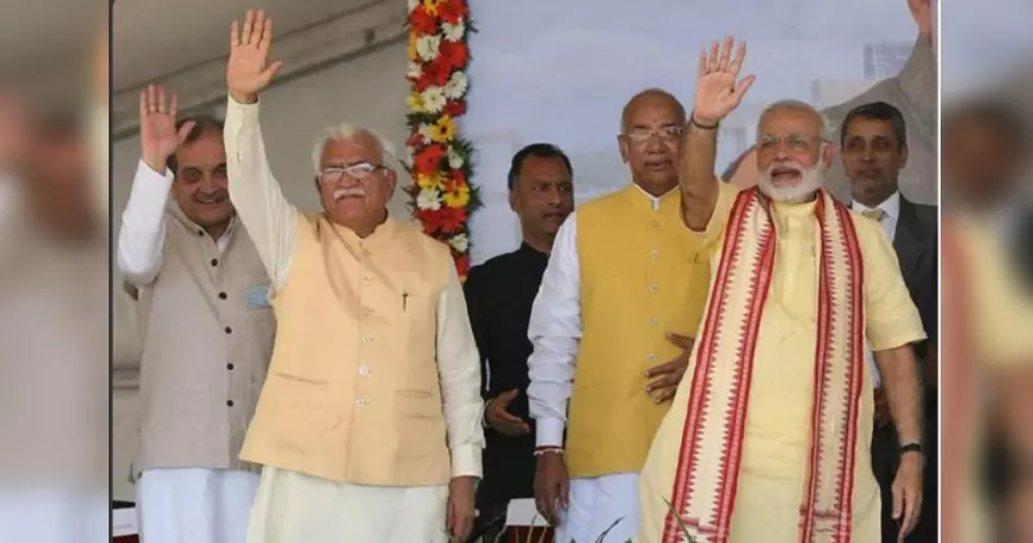 2019ലെ തെരഞ്ഞെടുപ്പില് ബി.ജെ.പി 350 സീറ്റുകള് നേടുമെന്ന് മനോഹര് ലാല് ഖട്ടര് 2019ലെ തെരഞ്ഞെടുപ്പില് ബി.ജെ.പി 350 സീറ്റുകള് നേടുമെന്ന് മനോഹര് ലാല് ഖട്ടര്