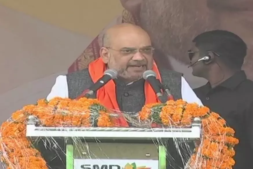 തെലങ്കാനയില്‍ ന്യൂനപക്ഷ പ്രീണനത്തിലൂടെ വോട്ട് തട്ടാനാണ് കോണ്‍ഗ്രസ് ശ്രമമെന്ന് അമിത് ഷാ