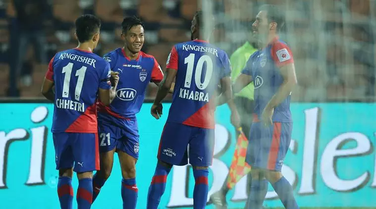 എെ.എസ്.എല്; ഡല്ഹിയെ ഒരു ഗോളിന് പരാജയപ്പെടുത്തി ബംഗളുരു എഫ്.സി എെ.എസ്.എല്; ഡല്ഹിയെ ഒരു ഗോളിന് പരാജയപ്പെടുത്തി ബംഗളുരു എഫ്.സി