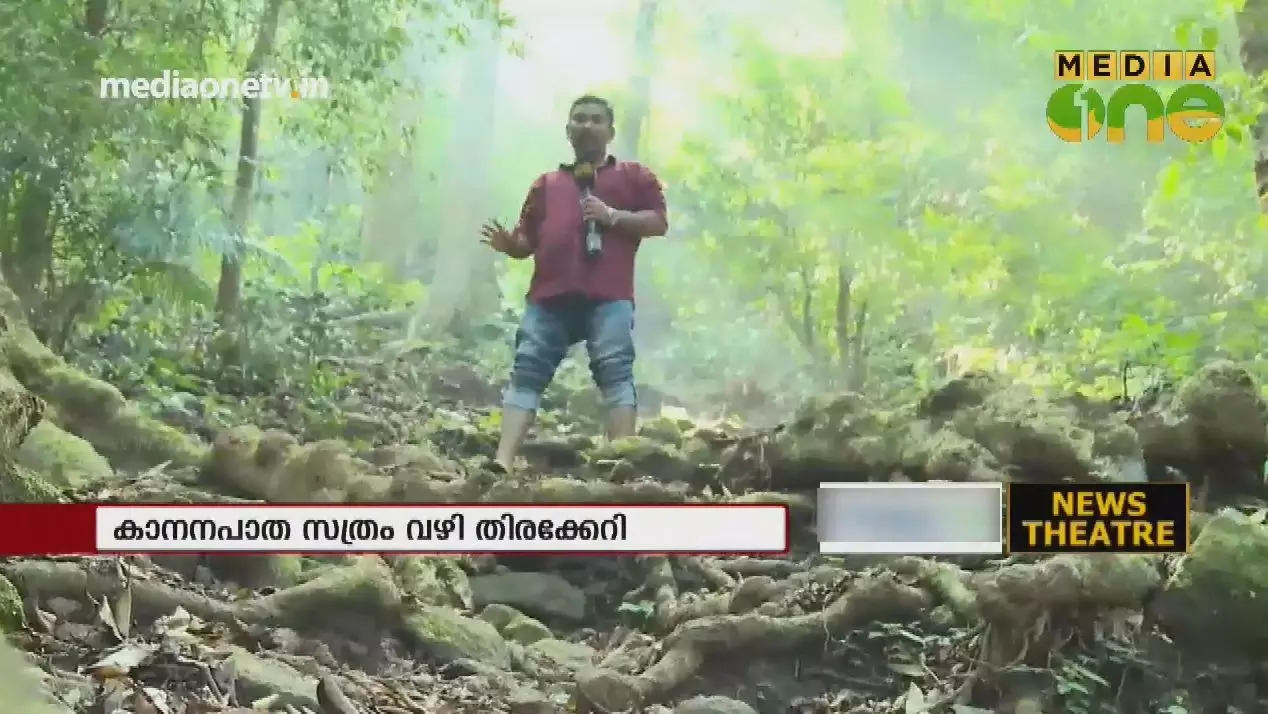 കാടിന്റെ സൗന്ദര്യം ആസ്വദിച്ച്‌ സന്നിദാനത്തേക്ക് ഒരു വഴി