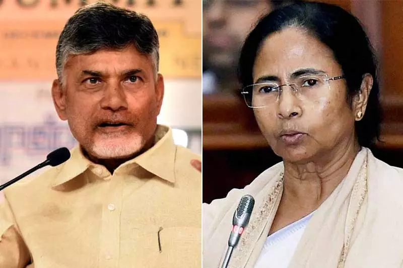 മമത-നായിഡു ചര്‍ച്ച ഇന്ന് ഡല്‍ഹിയില്‍; കോണ്‍ഗ്രസ്സ് പങ്കെടുക്കുന്നതില്‍ അവ്യക്തത  