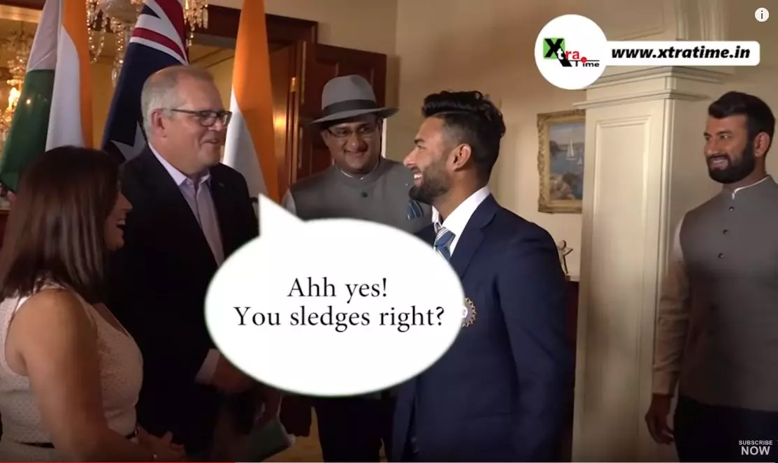 പന്തിന്റെ സ്ലെഡ്ജിംങില്‍ ആസ്‌ട്രേലിയന്‍ പ്രധാനമന്ത്രി വരെ വീണു