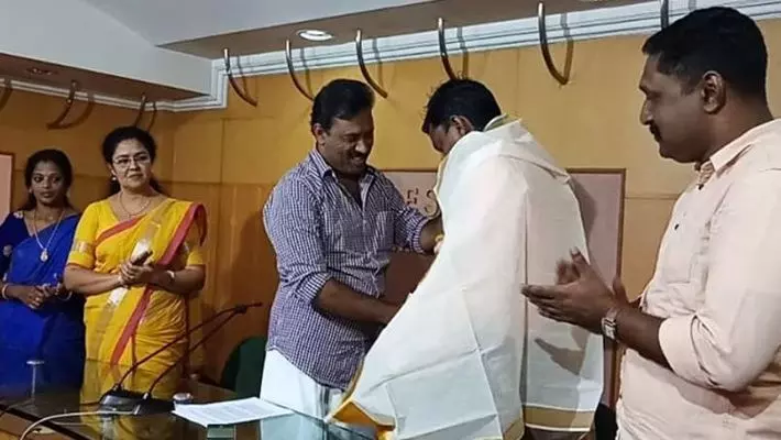 ആംബുലന്‍സിന് വഴി കാട്ടിയ സിവില്‍ പൊലീസ് ഓഫീസറെ ഇനി വെള്ളിത്തിരയില്‍ കാണാം