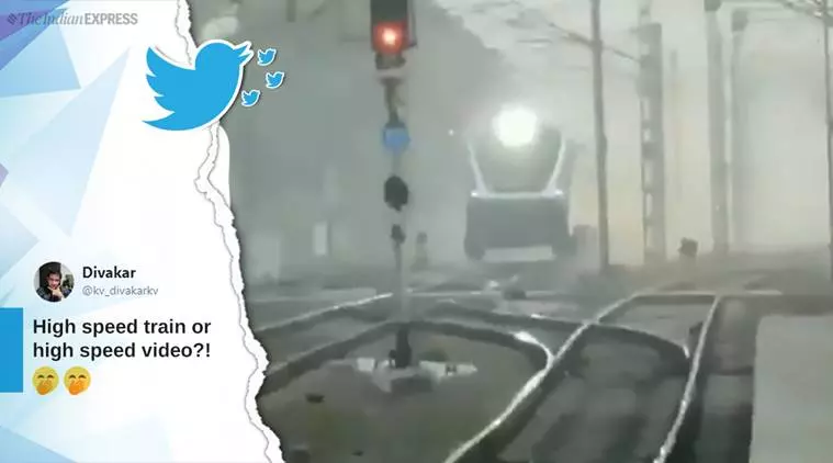 ട്രെയിനിന്റെ വേഗത കൂട്ടി ‘വ്യാജ വീഡിയോ’; റെയില്വേ മന്ത്രി പീയുഷ് ഗോയലിനെ ‘ട്രോളി’ സാമൂഹിക മാധ്യമങ്ങള് ട്രെയിനിന്റെ വേഗത കൂട്ടി ‘വ്യാജ വീഡിയോ’; റെയില്വേ മന്ത്രി പീയുഷ് ഗോയലിനെ ‘ട്രോളി’ സാമൂഹിക മാധ്യമങ്ങള്