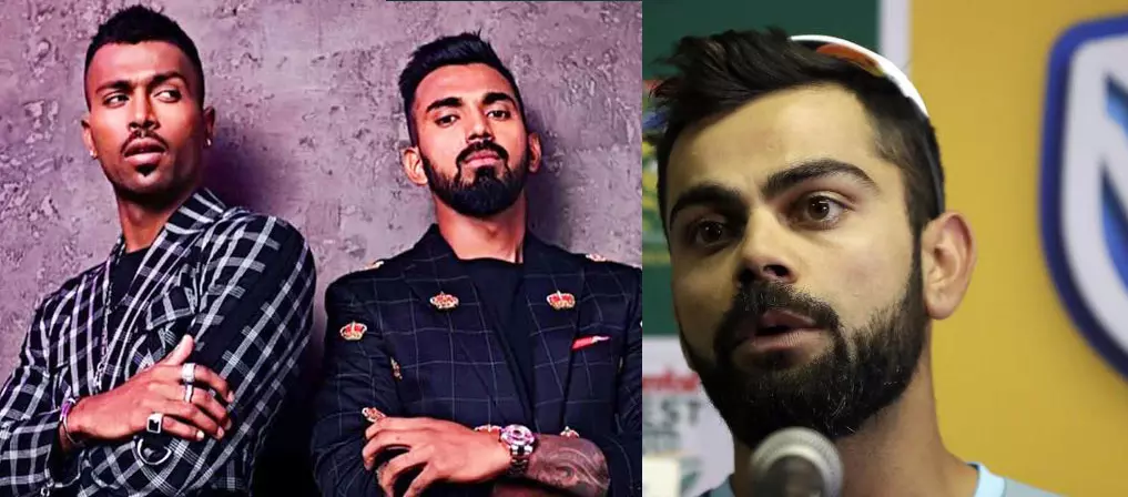 കോഫി വിത്ത് കരണിലെ ലൈംഗിക പരാമര്ശം; നിലപാട് വ്യക്തമാക്കി കോഹ്ലി കോഫി വിത്ത് കരണിലെ ലൈംഗിക പരാമര്ശം; നിലപാട് വ്യക്തമാക്കി കോഹ്ലി