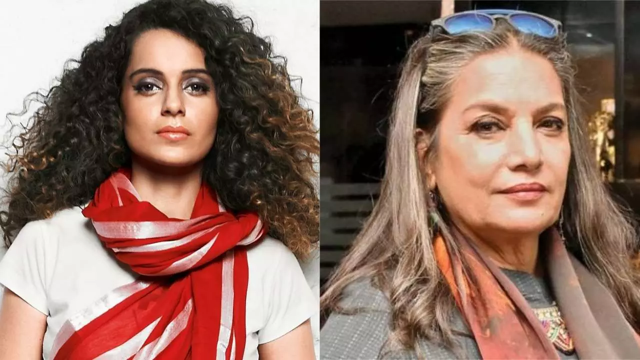 ഹിജാബ് വിവാദം; കങ്കണ റണാവത്തിന് മറുപടിയുമായി ശബാന ആസ്മി ഹിജാബ് വിവാദം; കങ്കണ റണാവത്തിന് മറുപടിയുമായി ശബാന ആസ്മി