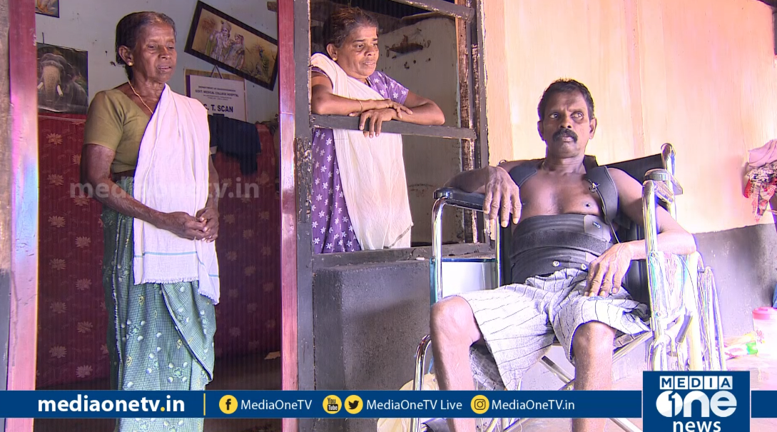 ഒറ്റമുറി വീട്ടില്‍ നട്ടെല്ല് തകര്‍ന്ന് വിജയന്‍ കിടപ്പിലായിട്ട് ആറുമാസം കഴിഞ്ഞു | Snehasparsham