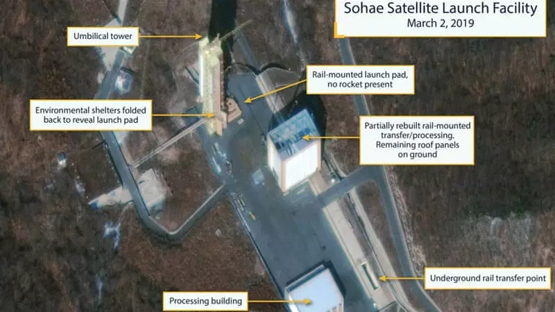 മിസൈല് വിക്ഷേപണ കേന്ദ്രം പുനര് നിര്മിക്കാനൊരുങ്ങി ഉത്തരകൊറിയ മിസൈല് വിക്ഷേപണ കേന്ദ്രം പുനര് നിര്മിക്കാനൊരുങ്ങി ഉത്തരകൊറിയ