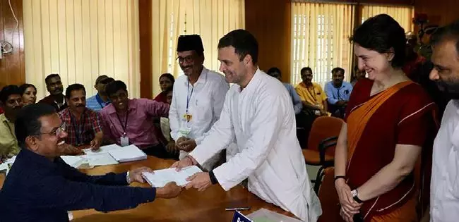 രാഹുലിന്റെ പത്രികാ സമര്പ്പണത്തോടെ യു.ഡി.എഫ് പ്രചരണം സജീവമാകുന്നു രാഹുലിന്റെ പത്രികാ സമര്പ്പണത്തോടെ യു.ഡി.എഫ് പ്രചരണം സജീവമാകുന്നു