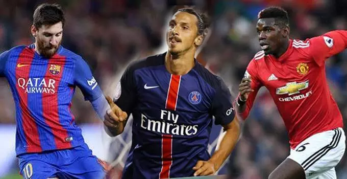 യുദ്ധം മെസിയും പോഗ്ബയും തമ്മിലോ? ഇബ്രാഹിമോവിച്ച് പറയുന്നതിങ്ങനെ... യുദ്ധം മെസിയും പോഗ്ബയും തമ്മിലോ? ഇബ്രാഹിമോവിച്ച് പറയുന്നതിങ്ങനെ...