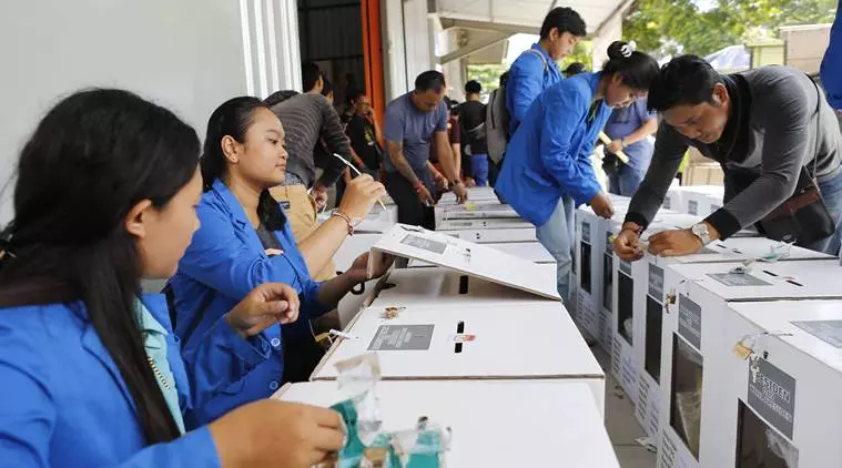 ഇന്തോനേഷ്യയില് ഇന്ന് പ്രസിഡന്റ് തെരഞ്ഞെടുപ്പ് ഇന്തോനേഷ്യയില് ഇന്ന് പ്രസിഡന്റ് തെരഞ്ഞെടുപ്പ്