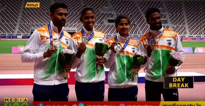 മൂന്നാം ദിനം ഇന്ത്യക്ക് മൂന്ന് മെഡലുകള്; ഏഷ്യൻ അത്ലറ്റിക്സ് ചാംപ്യന്ഷിപ്പില് ഇന്ത്യ നാലാമത് മൂന്നാം ദിനം ഇന്ത്യക്ക് മൂന്ന് മെഡലുകള്; ഏഷ്യൻ അത്ലറ്റിക്സ് ചാംപ്യന്ഷിപ്പില് ഇന്ത്യ നാലാമത്