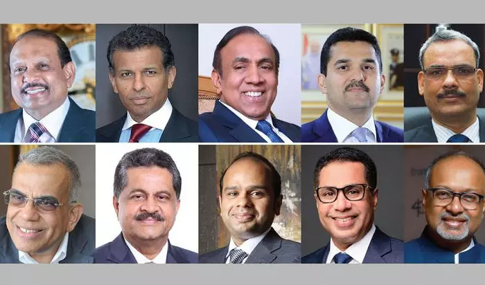 ഫോബ്‌സിന്റെ മധ്യേഷ്യന്‍ പട്ടിക; ആദ്യ പതിനഞ്ചില്‍ പത്തും മലയാളികള്‍