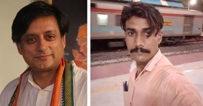 മുഖ്യമന്ത്രിയുടെ ദുരിതാശ്വാസ നിധിയിലേക്ക് 5000 രൂപ സംഭാവന നല്കി അതിഥി തൊഴിലാളി; അഭിനന്ദനവുമായി തരൂര് മുഖ്യമന്ത്രിയുടെ ദുരിതാശ്വാസ നിധിയിലേക്ക് 5000 രൂപ സംഭാവന നല്കി അതിഥി തൊഴിലാളി; അഭിനന്ദനവുമായി തരൂര്