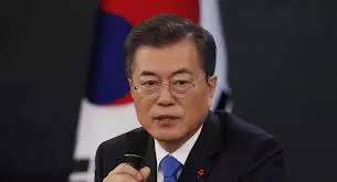 ഉത്തരകൊറിയക്കെതിരെ ദക്ഷിണകൊറിയന് പ്രസിഡന്റ് മൂണ് ജെ ഇന് ഉത്തരകൊറിയക്കെതിരെ ദക്ഷിണകൊറിയന് പ്രസിഡന്റ് മൂണ് ജെ ഇന്