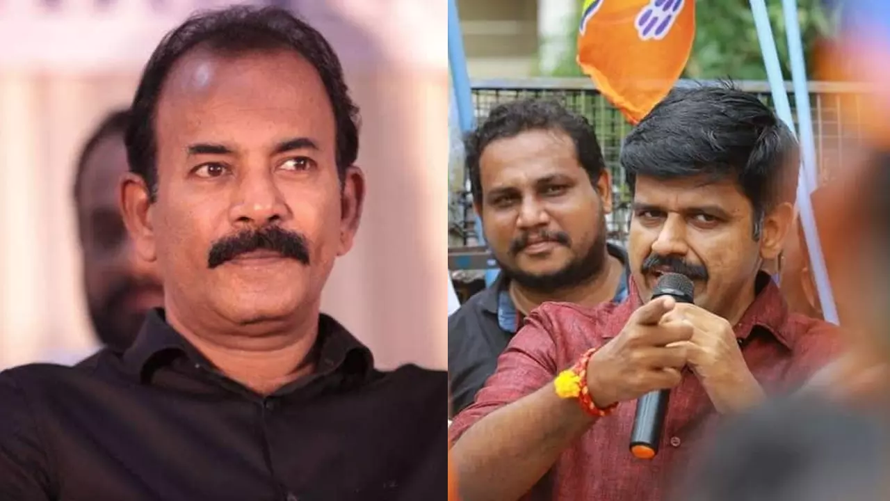 മേജർ രവി ബി.ജെ.പി അംഗമായിരുന്നില്ല, ഒരു വിമുക്ത ഭടൻ മാത്രം; സന്ദീപ് വാര്യര് മേജർ രവി ബി.ജെ.പി അംഗമായിരുന്നില്ല, ഒരു വിമുക്ത ഭടൻ മാത്രം; സന്ദീപ് വാര്യര്