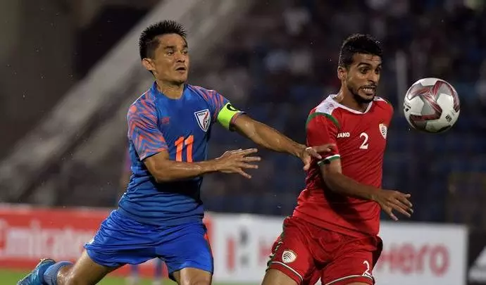 ലോകകപ്പ് യോഗ്യത; ഒമാനോട് തോറ്റ് ഇന്ത്യ ലോകകപ്പ് യോഗ്യത; ഒമാനോട് തോറ്റ് ഇന്ത്യ