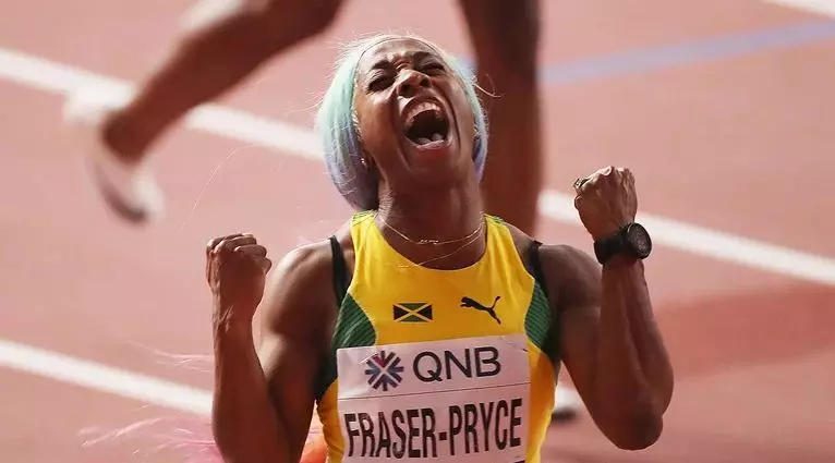 ജമൈക്കയുടെ ഷെല്ലി ആന്ഫ്രേസര് വേഗതയേറിയ വനിതാ താരം ജമൈക്കയുടെ ഷെല്ലി ആന്ഫ്രേസര് വേഗതയേറിയ വനിതാ താരം