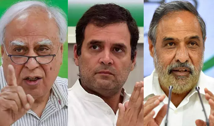 കപിൽ സിബലിന് പിന്നാലെ ആനന്ദ് ശർമ്മയും; വിമർശനമേറ്റ് രാഹുൽ കപിൽ സിബലിന് പിന്നാലെ ആനന്ദ് ശർമ്മയും; വിമർശനമേറ്റ് രാഹുൽ