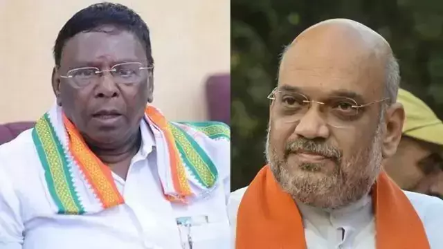 അമിത് ഷാക്കെതിരെ മാനനഷ്ടക്കേസ് നല്കും: പുതുച്ചേരി മുന് മുഖ്യമന്ത്രി അമിത് ഷാക്കെതിരെ മാനനഷ്ടക്കേസ് നല്കും: പുതുച്ചേരി മുന് മുഖ്യമന്ത്രി