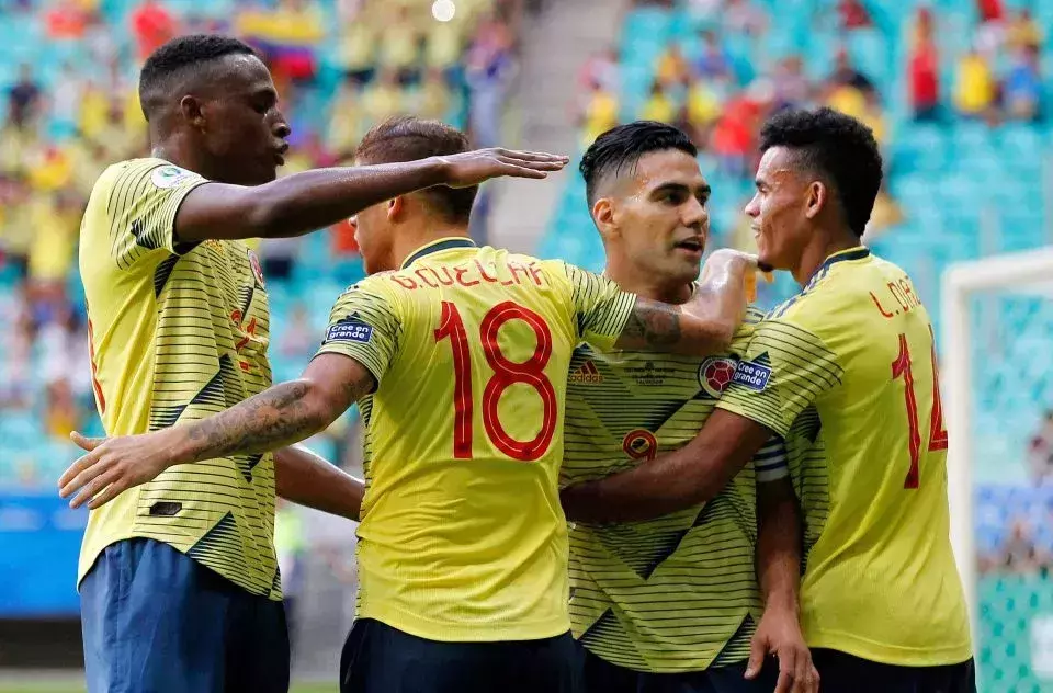 കോപ്പ അമേരിക്ക; ഗ്രൂപ്പ് ചാമ്പ്യന്മാരായി കൊളംബിയ ക്വാര്ട്ടറില് കോപ്പ അമേരിക്ക; ഗ്രൂപ്പ് ചാമ്പ്യന്മാരായി കൊളംബിയ ക്വാര്ട്ടറില്