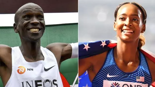 കിപ്ചോഗെഗെക്കും ദലൈലക്കും ലോക അത്ലറ്റ് പുരസ്കാരം കിപ്ചോഗെഗെക്കും ദലൈലക്കും ലോക അത്ലറ്റ് പുരസ്കാരം