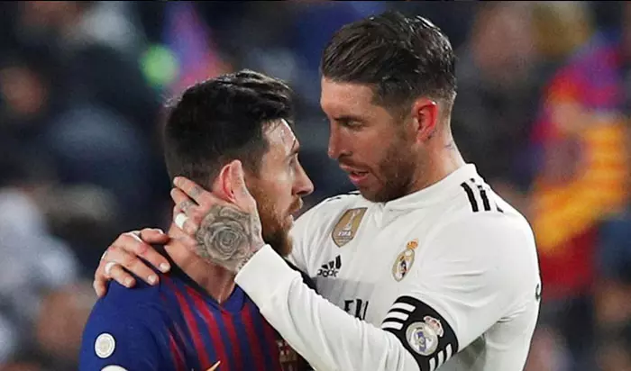 എന്റെ വീട്ടിൽ താമസിക്കാം, മെസ്സിക്ക് റയലിലേക്ക് സ്വാഗതം: റാമോസ് എന്റെ വീട്ടിൽ താമസിക്കാം, മെസ്സിക്ക് റയലിലേക്ക് സ്വാഗതം: റാമോസ്