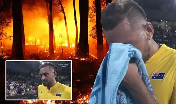 ആസ്ട്രേലിയയിലെ കാട്ടുതീ; 20 എയ്സിന് 4000 ഡോളര് സംഭാവന നല്കി കിരിയോസ് വാക്കുപാലിച്ചു ആസ്ട്രേലിയയിലെ കാട്ടുതീ; 20 എയ്സിന് 4000 ഡോളര് സംഭാവന നല്കി കിരിയോസ് വാക്കുപാലിച്ചു