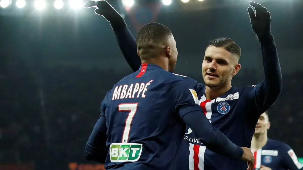 ഫ്രഞ്ച് ലീഗ് കപ്പ്; ഇക്കാര്ഡിക്ക് ഹാട്രിക്ക്, പി.എസ്.ജി സെമിയില് ഫ്രഞ്ച് ലീഗ് കപ്പ്; ഇക്കാര്ഡിക്ക് ഹാട്രിക്ക്, പി.എസ്.ജി സെമിയില്