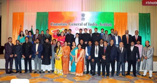 റിപ്പബ്ലിക് ദിനാഘോഷത്തിന്റെ ഭാഗമായി ജിദ്ദ ഇന്ത്യൻ കോൺസുൽ ജനറൽ വിരുന്നൊരുക്കി റിപ്പബ്ലിക് ദിനാഘോഷത്തിന്റെ ഭാഗമായി ജിദ്ദ ഇന്ത്യൻ കോൺസുൽ ജനറൽ വിരുന്നൊരുക്കി