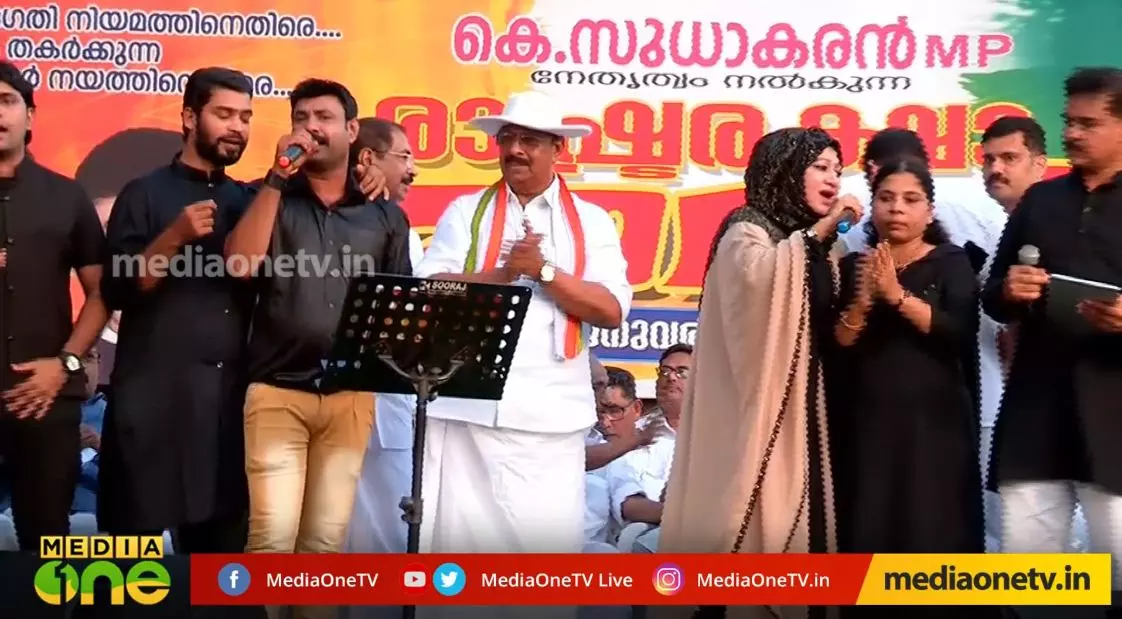 പൗരത്വ നിയമത്തിനെതിരെ എല്ലാ പാട്ടുകളും സമരപ്പാട്ടുകളായി മാറിയ വാരമാണ് കടന്നുപോയത്... 