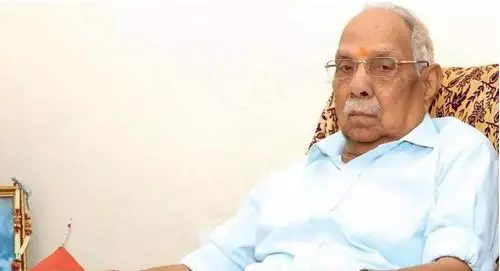 മുതിര്‍ന്ന ആര്‍.എസ്.എസ് പ്രചാരകന്‍ പി പരമേശ്വരന്‍ അന്തരിച്ചു