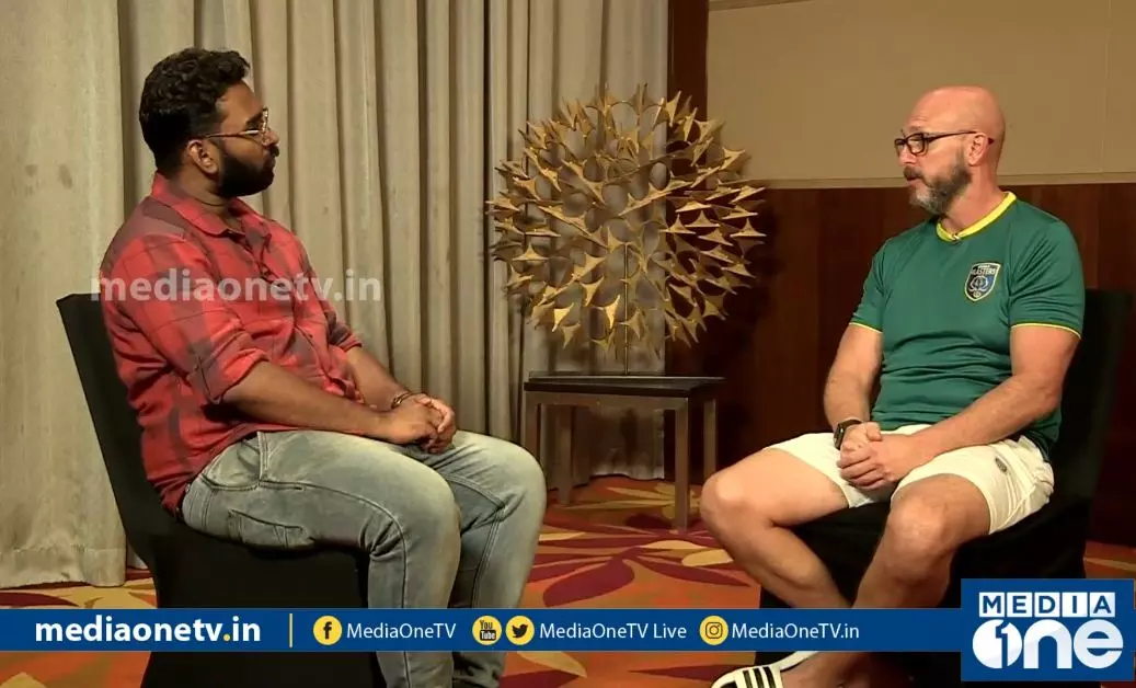 കേരള ബ്ലാസ്റ്റേഴ്സ് പരിശീലകന്‍ എൽക്കോ ഷട്ടോരി മീഡിയവണിനോട്   