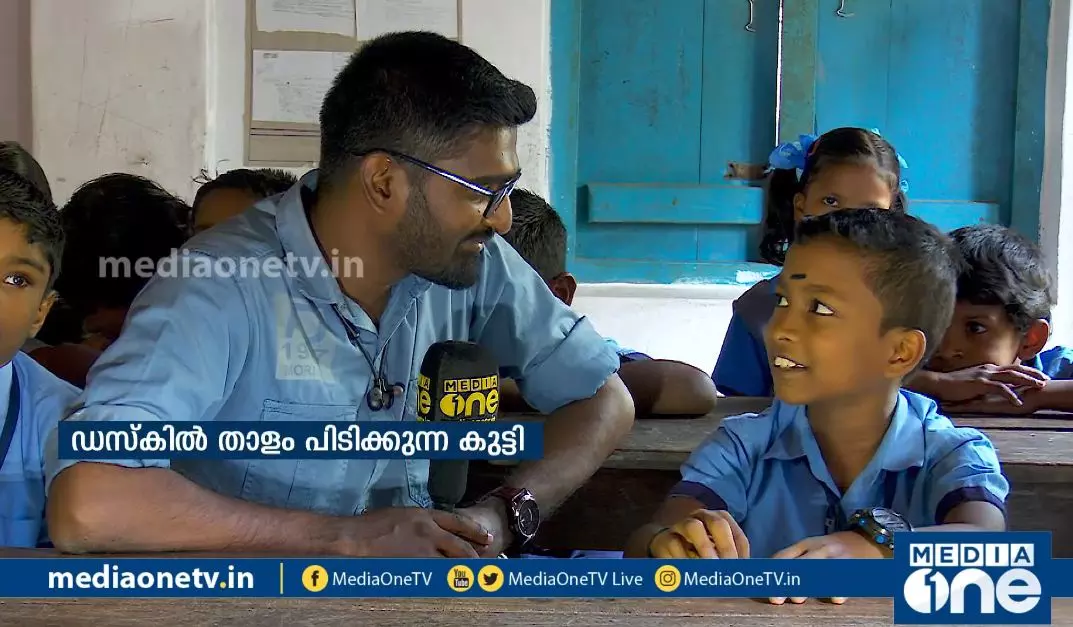 ‘ചോറുണ്ണാന്‍ തരുമ്പോ പ്ലെയ്റ്റില്‍ കൊട്ടുമാരുന്നു’; നിര്‍ത്താതെ കൊട്ടി വൈറലായ കൊച്ചുമിടുക്കന്‍  