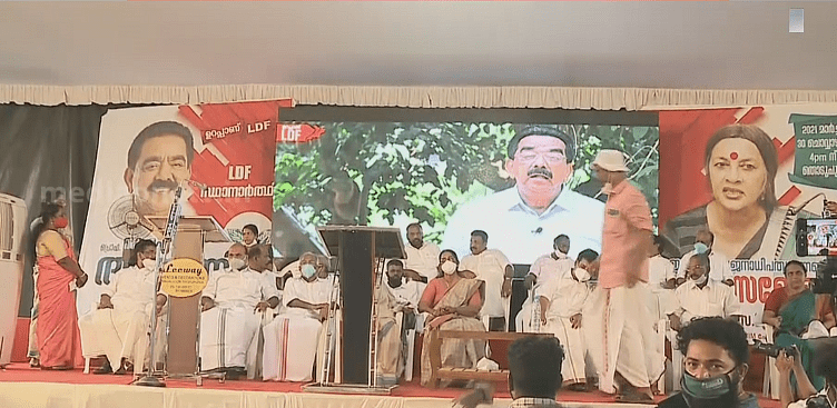 സ്ഥാനാര്‍ഥിക്ക് കോവിഡ്; വീഡിയോ കോണ്‍ഫറന്‍സിലൂടെ പ്രചരണ വേദികളിലെത്തി കെ.ഐ ആന്‍റണി