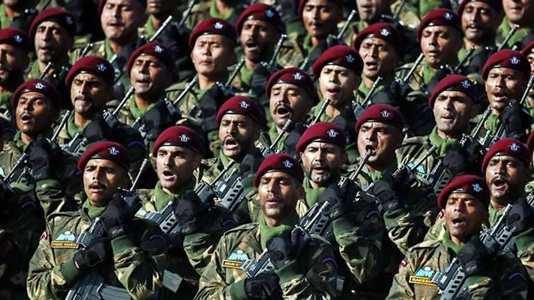 ഇന്ത്യ ലോകത്തിലെ നാലാമത്തെ സൈനിക ശക്തി; ഒന്നാമത് ചൈനയെന്ന് പഠനം ഇന്ത്യ ലോകത്തിലെ നാലാമത്തെ സൈനിക ശക്തി; ഒന്നാമത് ചൈനയെന്ന് പഠനം