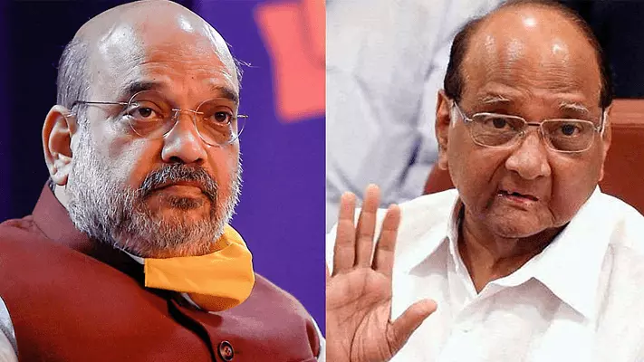 അമിത് ഷാ - ശരത് പവാർ അത്താഴവിരുന്ന് മഹാരാഷ്ട്രയിലെ സഖ്യസർക്കാറിന്റെ മരണമണിയോ? അമിത് ഷാ - ശരത് പവാർ അത്താഴവിരുന്ന് മഹാരാഷ്ട്രയിലെ സഖ്യസർക്കാറിന്റെ മരണമണിയോ?