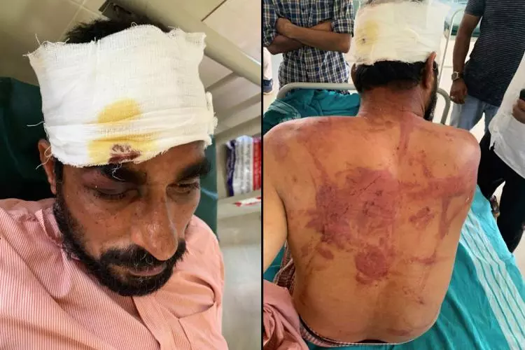 കർണാടകയിൽ പശുക്കടത്ത് ആരോപിച്ച്  യുവാക്കൾക്ക് ക്രൂര മർദനം; അഞ്ച് പേർ അറസ്റ്റിൽ