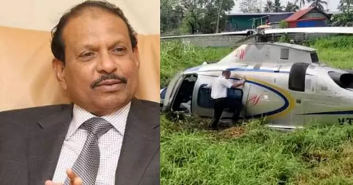 ഹെലികോപ്റ്റർ അപകടത്തില്‍  അന്വേഷണം തുടരുന്നു; യൂസഫലിയുടെ ആരോഗ്യനില തൃപ്തികരം