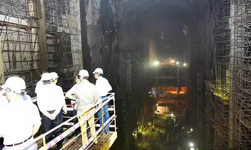 തെലങ്കാനയിൽ നിർമാണത്തിലിരുന്ന തുരങ്കം തകർന്ന് വീണ് 7 മരണം