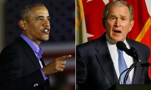 ട്രംപിനെ രൂക്ഷമായി വിമര്ശിച്ച് ഒബാമയും ജോര്ജ് ബുഷും ട്രംപിനെ രൂക്ഷമായി വിമര്ശിച്ച് ഒബാമയും ജോര്ജ് ബുഷും