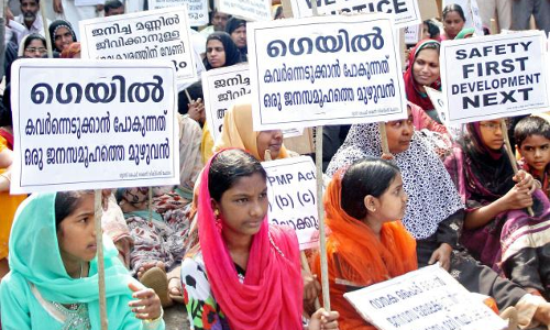 ഗെയില്‍ സമരം തുടരും; സംസ്ഥാന തലത്തിലേക്ക് വ്യാപിപ്പിക്കും