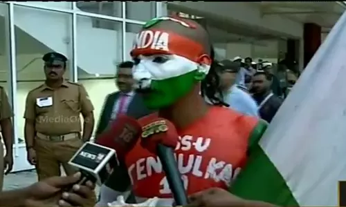 സച്ചിന്‍റെ ആ കടുത്ത ആരാധകന്‍ തിരുവനന്തപുരത്തുമെത്തി